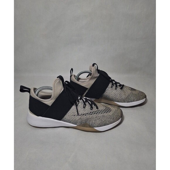 Nike Air Zoom Strong Running Shoes Women's 8 Black White Gray Workout Walking - Picture 5 of 7